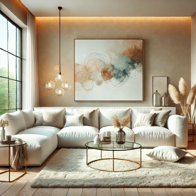 Pintura interior beige mate I Precious Popcorn | Espacios abiertos y tranquilos | THE COLOR KITCHEN 