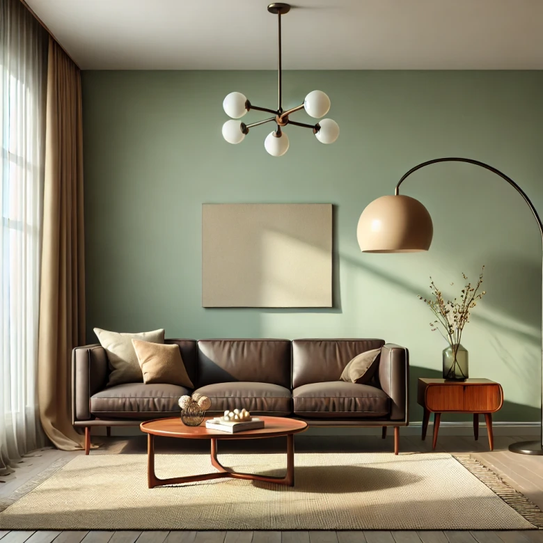 Grün Wandfarbe seidenmatt I Balmy Basil | Raumharmonie schaffend | THE COLOR KITCHEN 