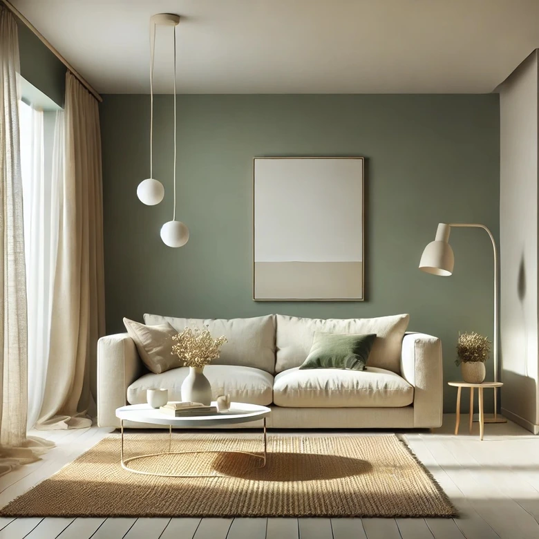 Pintura interior verde semimate I Unique Eucalyptus | Crear armonía en la habitación | LA COCINA DE COLOR 