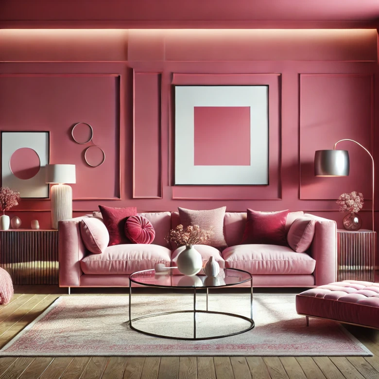 Pink Wandfarbe seidenmatt I Rosy Raspberry | verspielt und fröhlicher Charakter | THE COLOR KITCHEN 