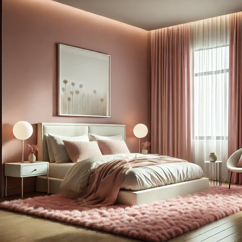 Rosa Wandfarbe seidenmatt I Guava Juice | beruhigende und einladende Atmosphäre | THE COLOR KITCHEN 