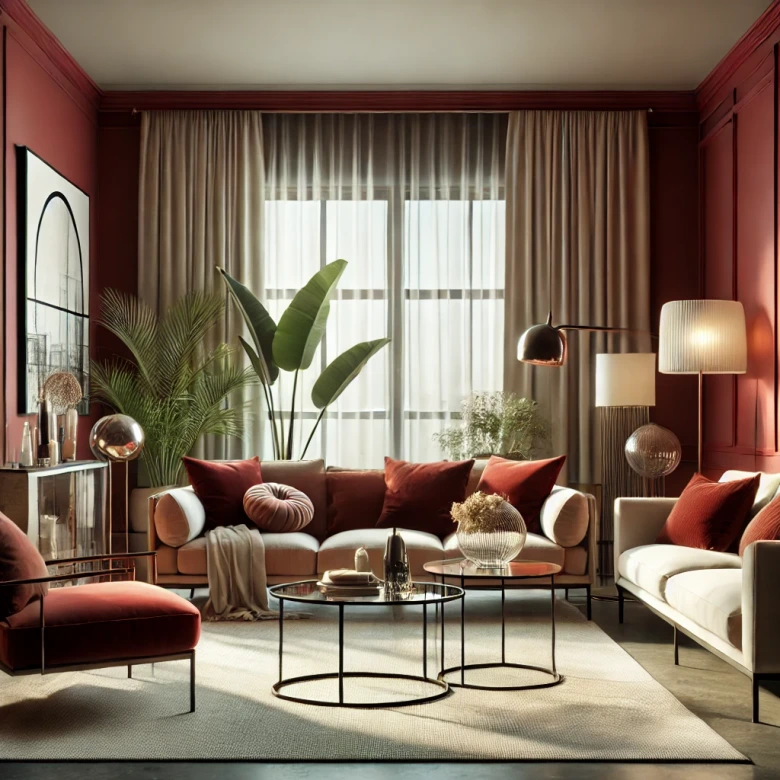 Rot Wandfarbe seidenmatt I Red Wine | leidenschaftlich und voller Energie | THE COLOR KITCHEN 