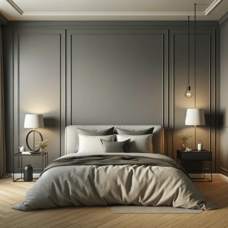 Taupe Wandfarbe seidenmatt I Earl Grey Tea | Atmosphäre zurückhaltender Eleganz schaffend | THE COLOR KITCHEN 