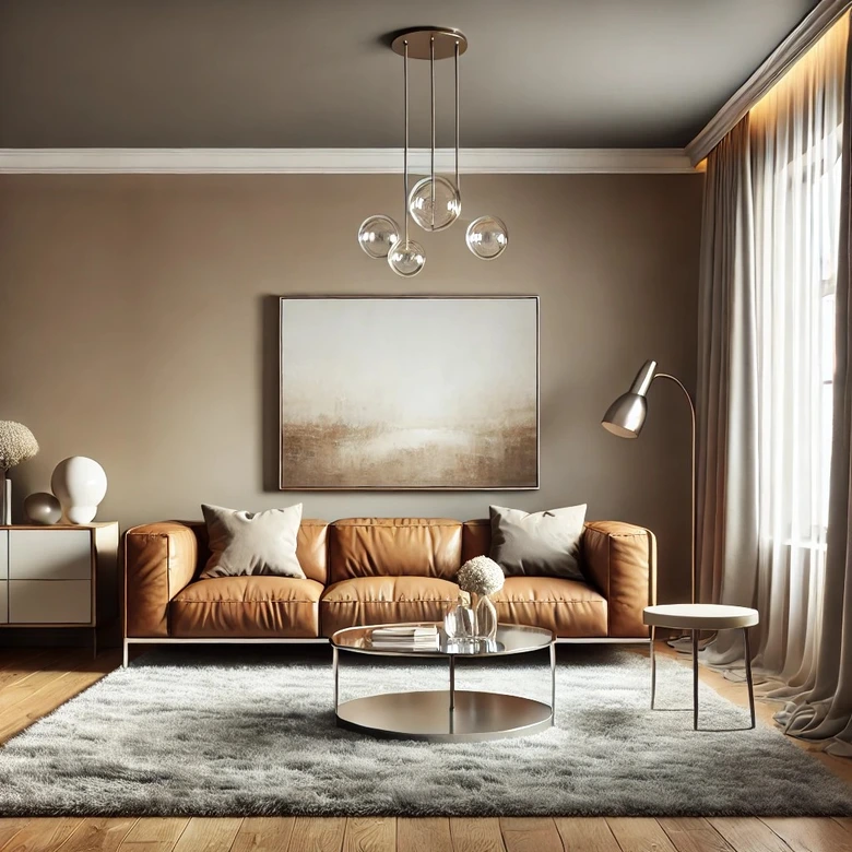 Taupe Wandfarbe seidenmatt I Pumpkin Seed | Atmosphäre zurückhaltender Eleganz schaffend | THE COLOR KITCHEN 