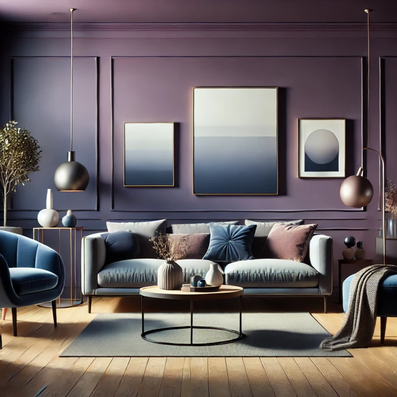 Violett Wandfarbe seidenmatt I Beady Beetroot | vitalisierender Raumcharakter | THE COLOR KITCHEN 