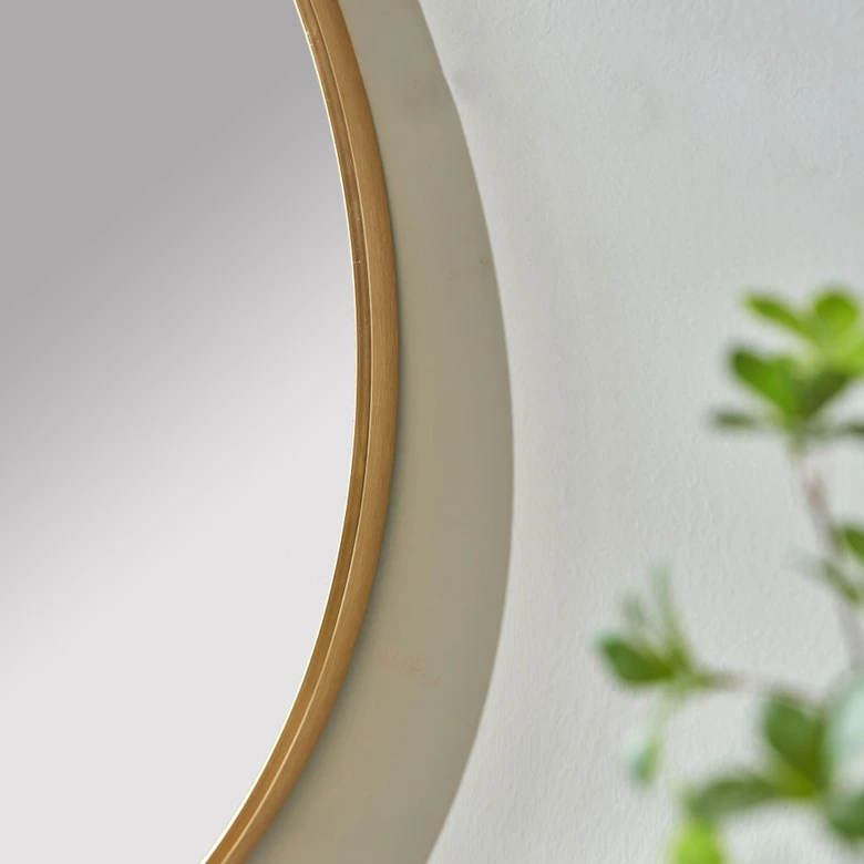 Wandspiegel rund gold modern - Singapur - Ø 60 cm 