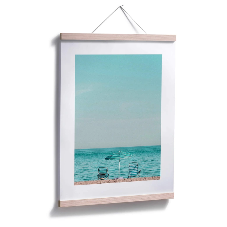 Poster Am Strand 