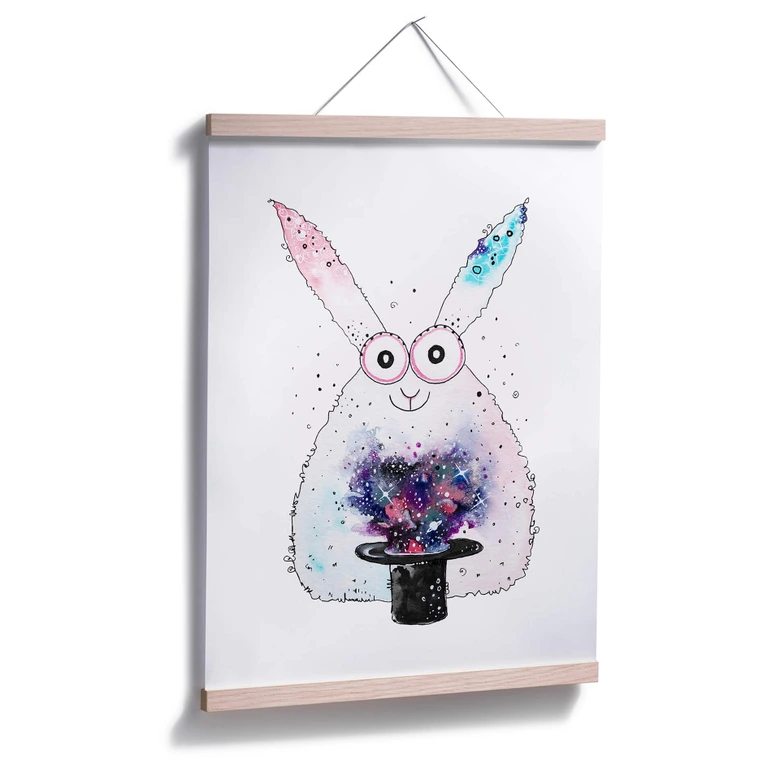 Poster Hagenmeyer - Magisches Kaninchen 