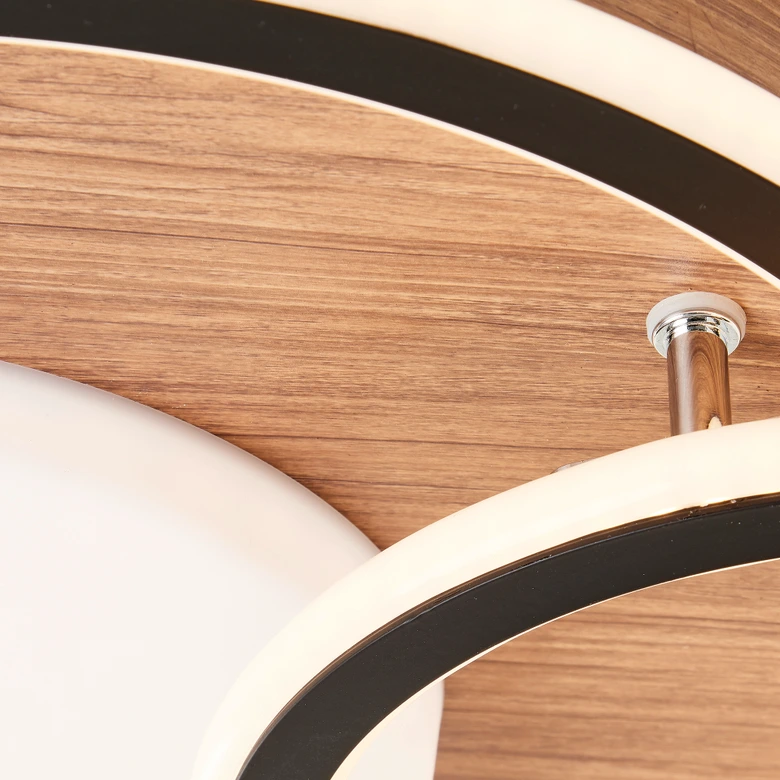 Deckenleuchte Kai, braun, 8 x 39,4 cm, Metall Innenleuchte 