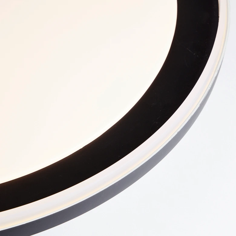 Deckenleuchte Malia, schwarz, 9 x 55 cm, Metall Led-deckenleuchte, dimmbar 