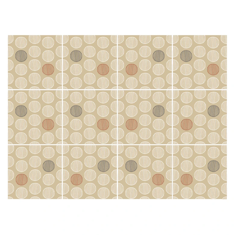 Tile Stickers Boho - Set of 12 