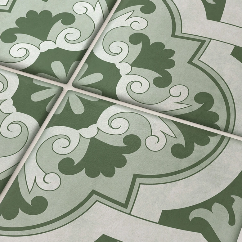 Fliesenaufkleber Ornamente-Set - 12er Set 