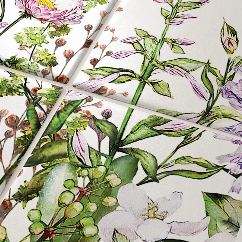Tegelstickers - Lente (set van 12) 
