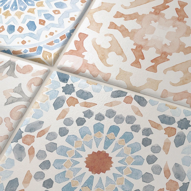 Tegelstickers Beautiful Morocco (set van 12) 