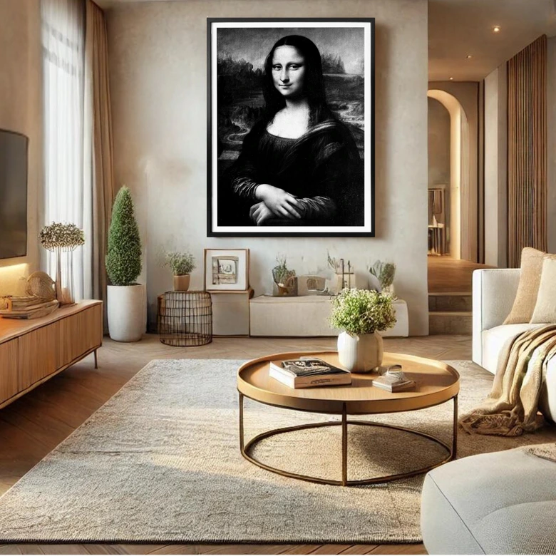 Poster Da Vinci - Mona Lisa 
