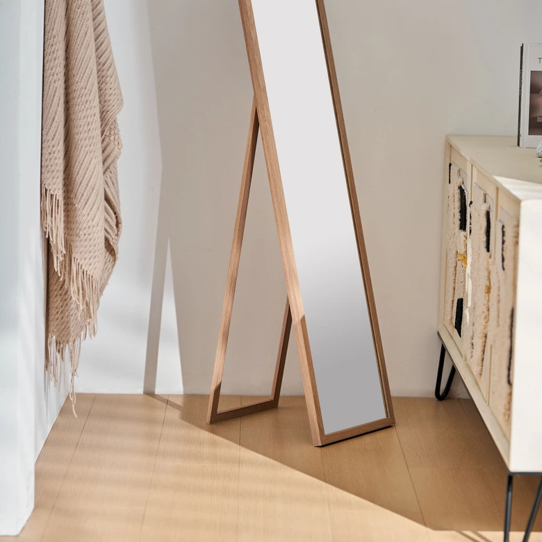 Standspiegel Holz groß - Berlin - 33x153 cm 