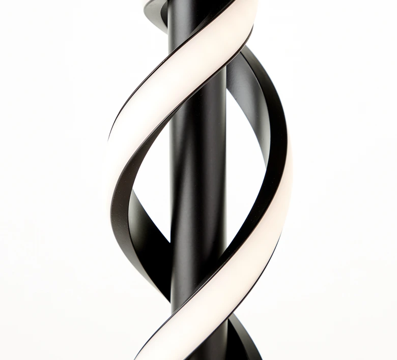 Tischleuchte Alexander, schwarz, 38,9 x 12 cm, Innenleuchte 