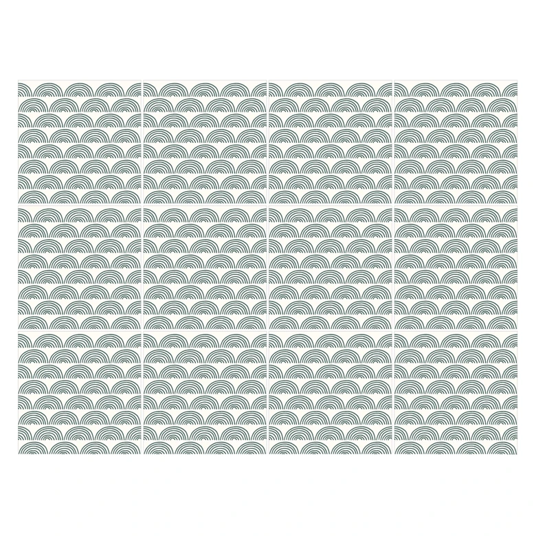 Boho Tile Sticker Set of 12 