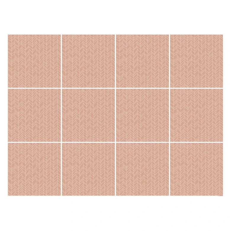 Tile Stickers Boho - Set of 12 