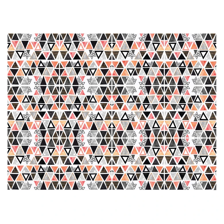 Tegelstickers Fredriksson - Apricot Triangles (set van 12) 
