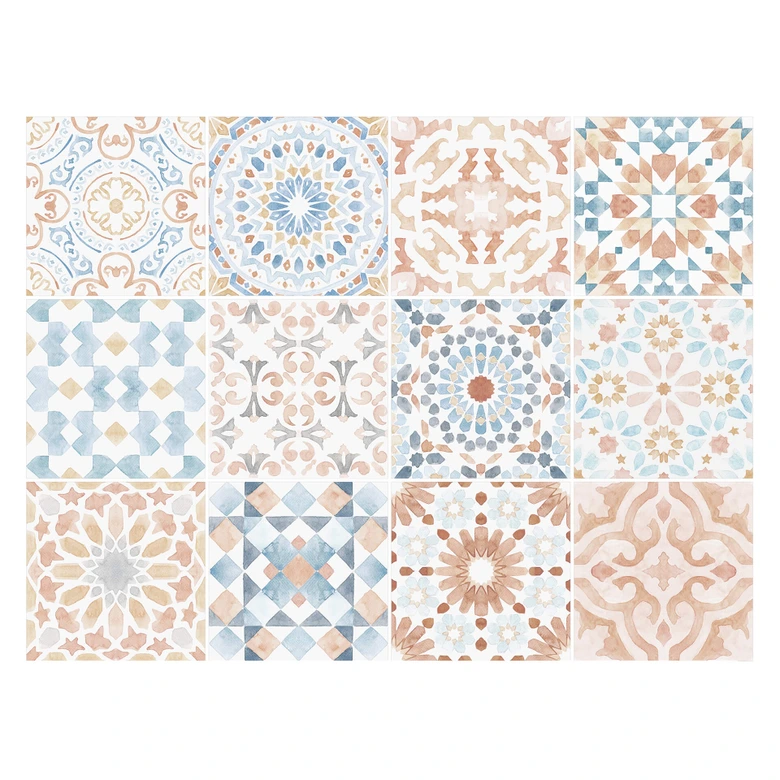Tegelstickers Beautiful Morocco (set van 12) 