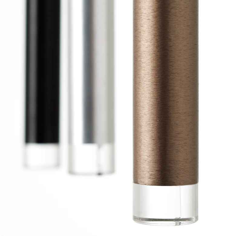 Pendelleuchte Eddy, braun, 180 x 70 cm, Metall Pendelleuchte 