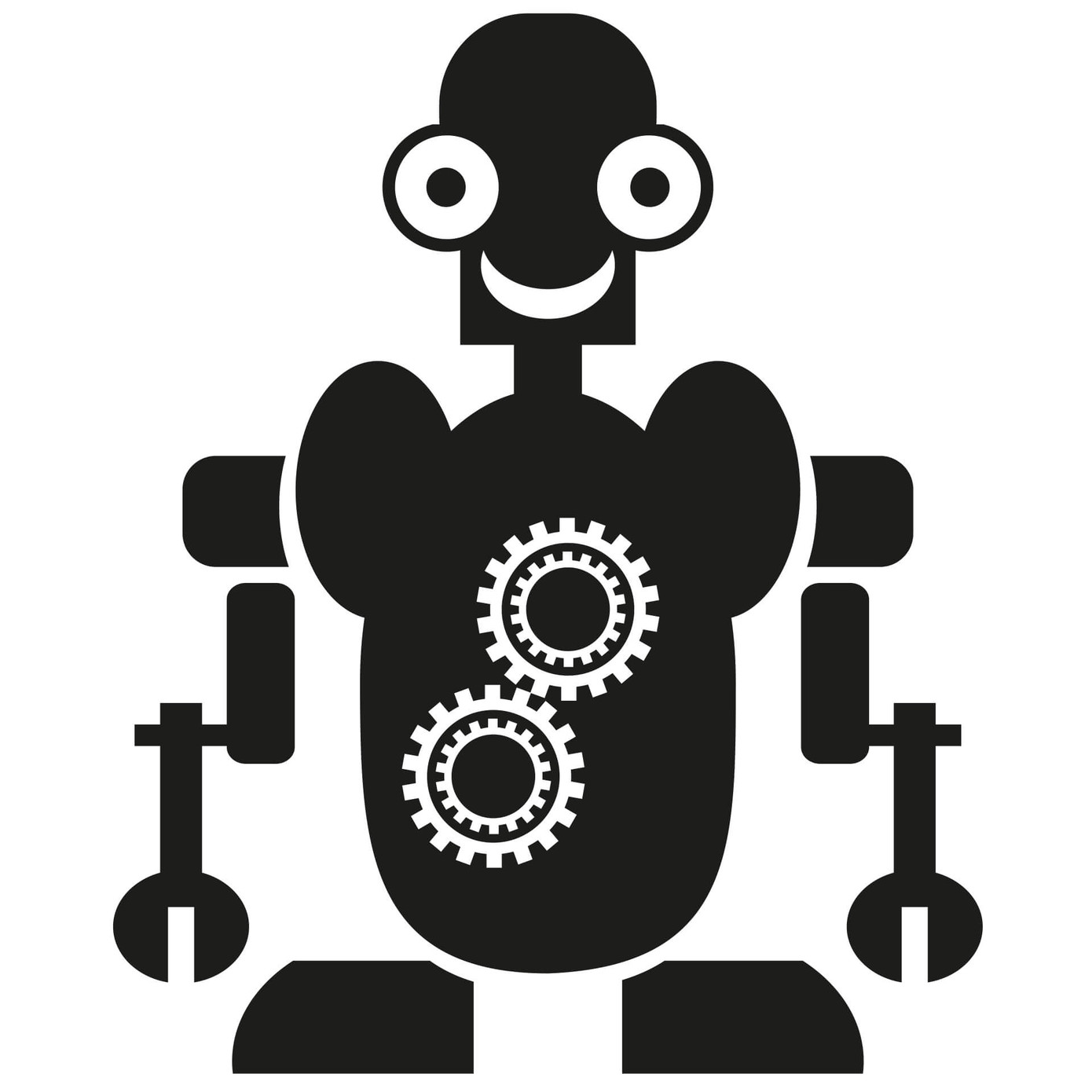 Robot Maurice Wall sticker