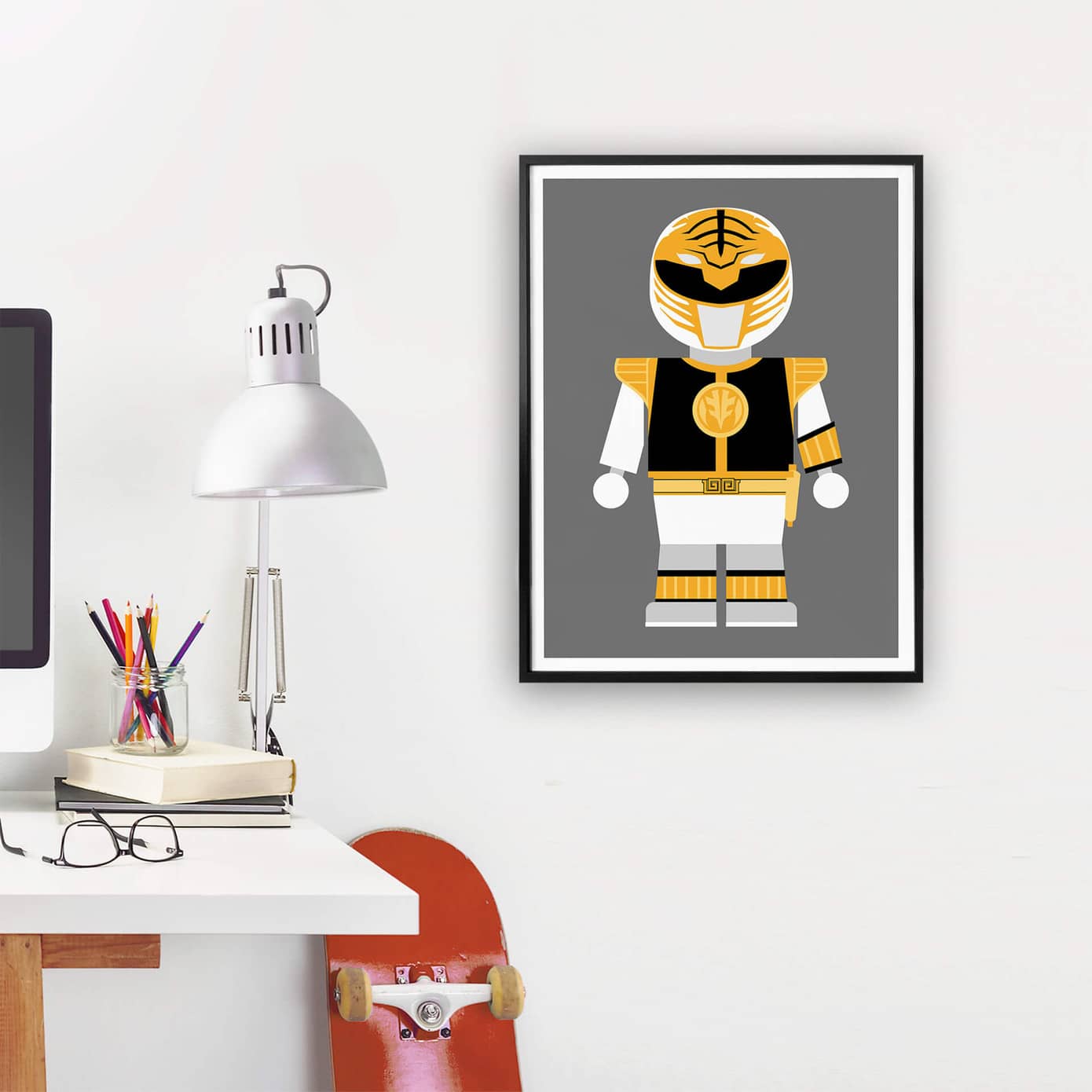 Poster Gomes Power Ranger wallart.nl