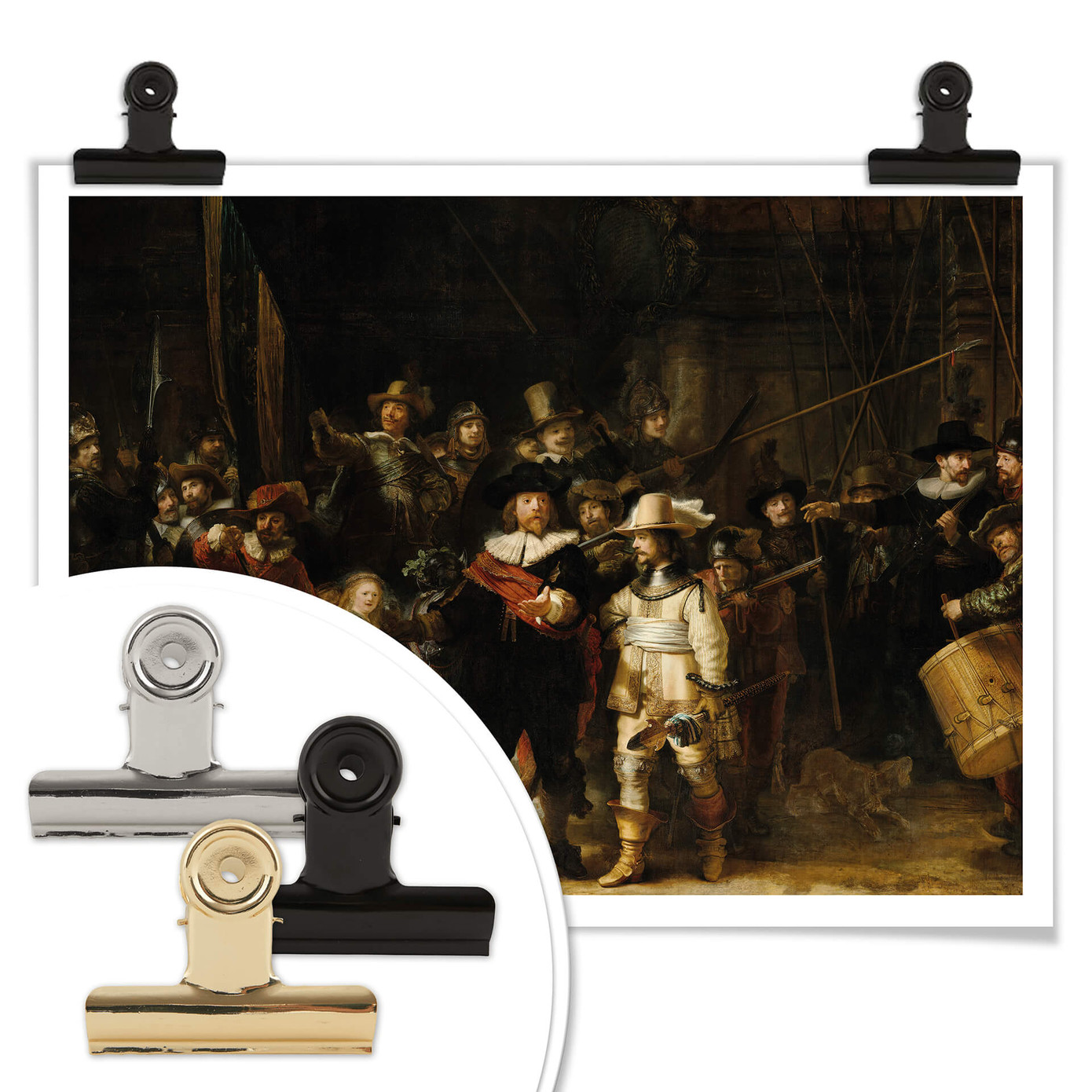 Poster Rembrandt - Die Nachtwache | wall-art.de