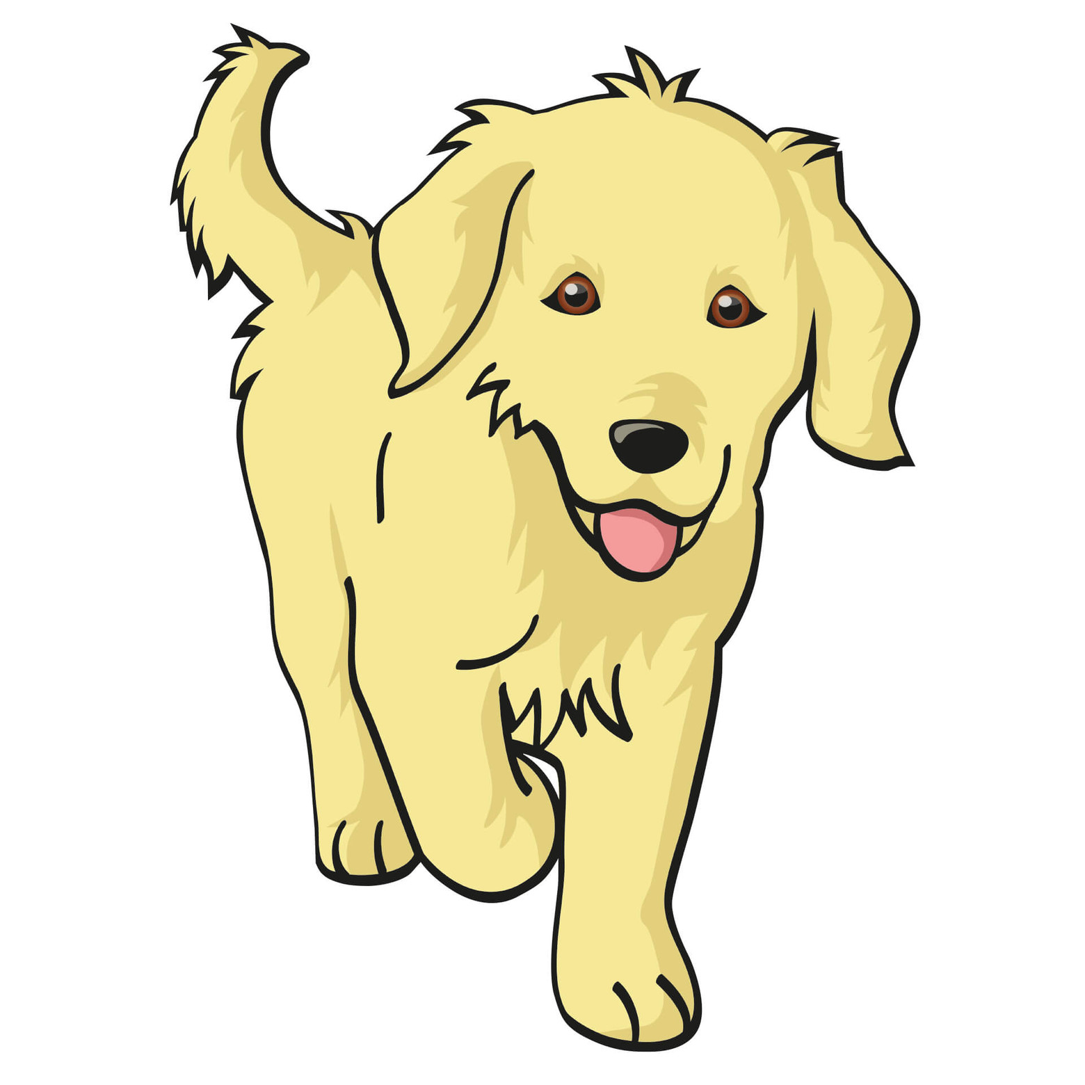 Golden Retriever Wall sticker