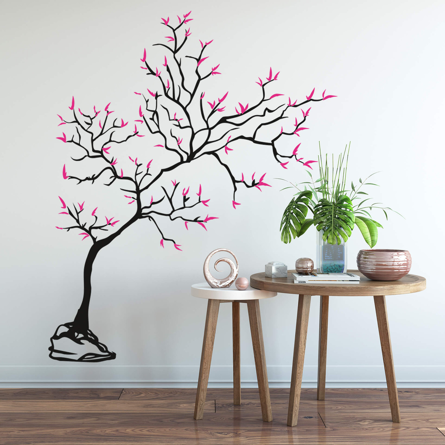 Wandtattoo Junger Baum (2-farbig) | wall-art.de