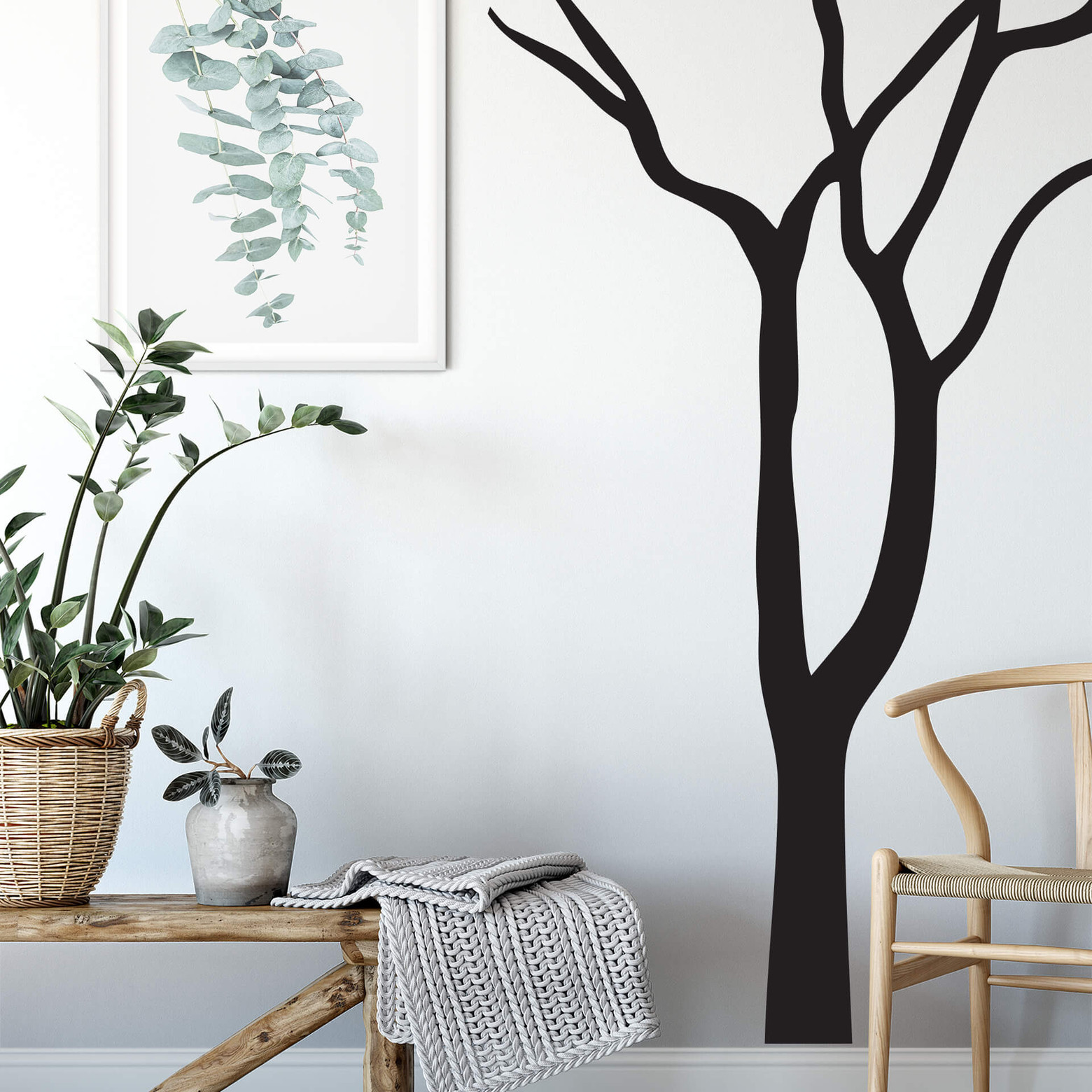 bäume wandtattoo Wandtattoo Blattloser Baum | wall-art.de