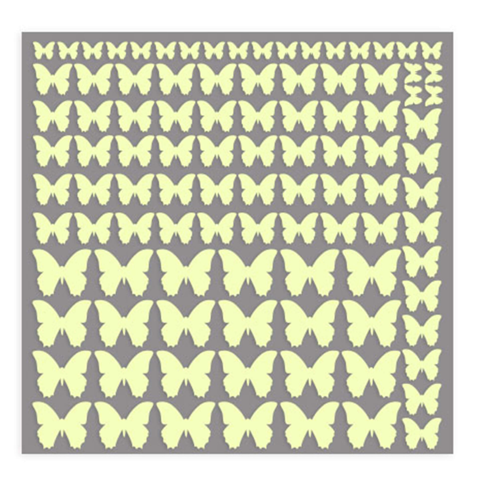 34 rassen vlinder glow in the dark muurstickers voor kinderkamer huisdier zelfklevende vlinder muurstickers voor meisjes kamer decoratie