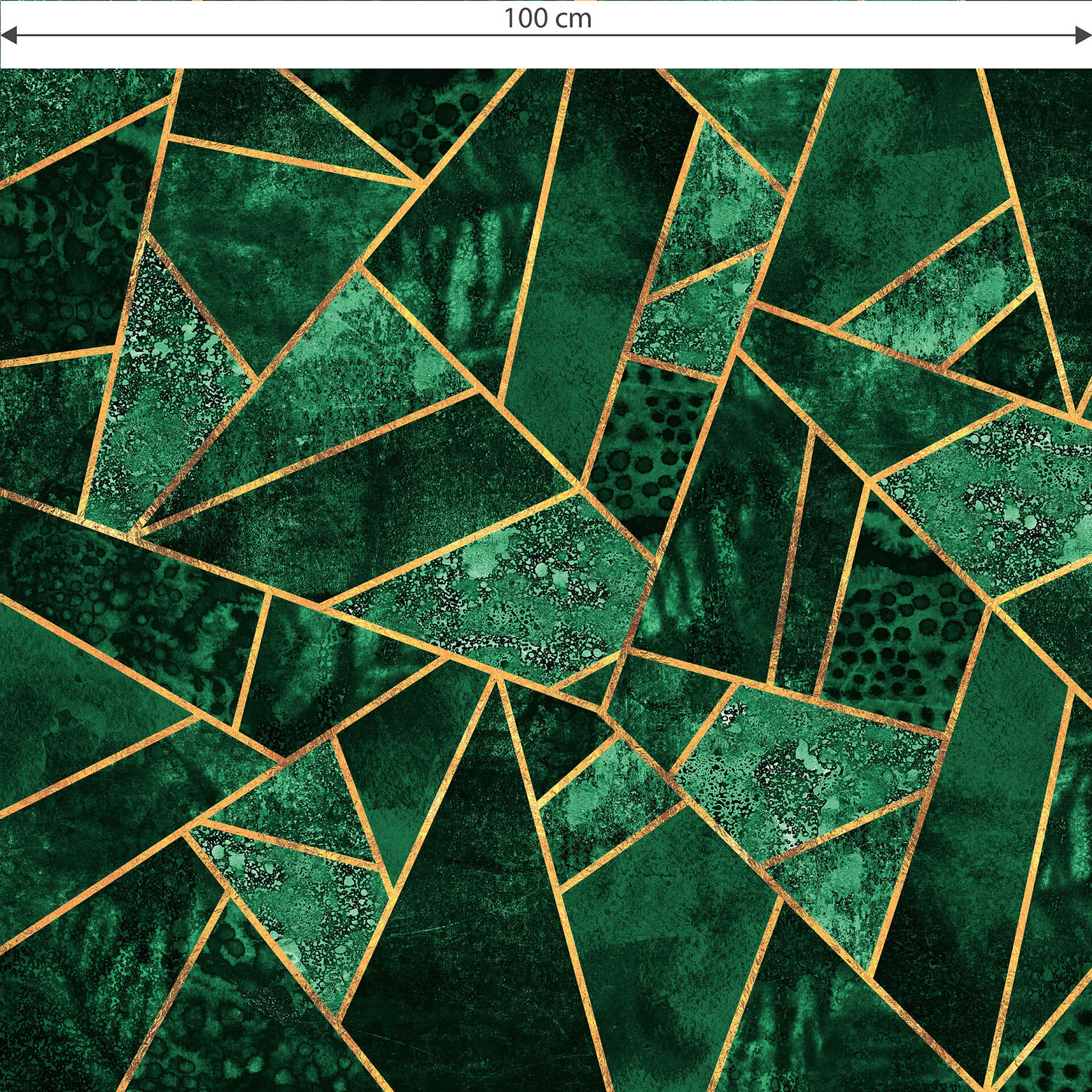 Plakfolie Fredriksson Green Emeralds wallart.nl