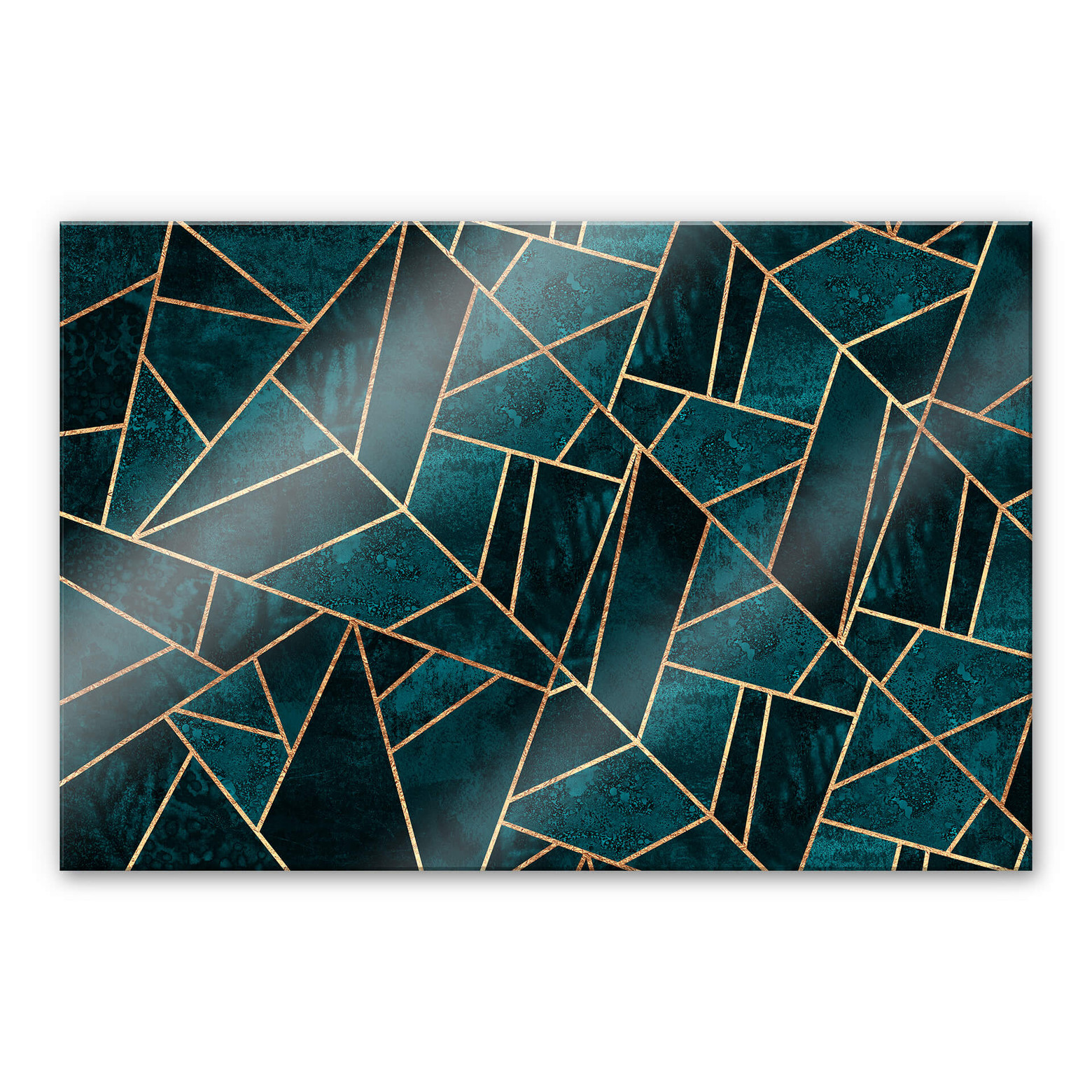 Splashback Fredriksson Blue Green Emeralds