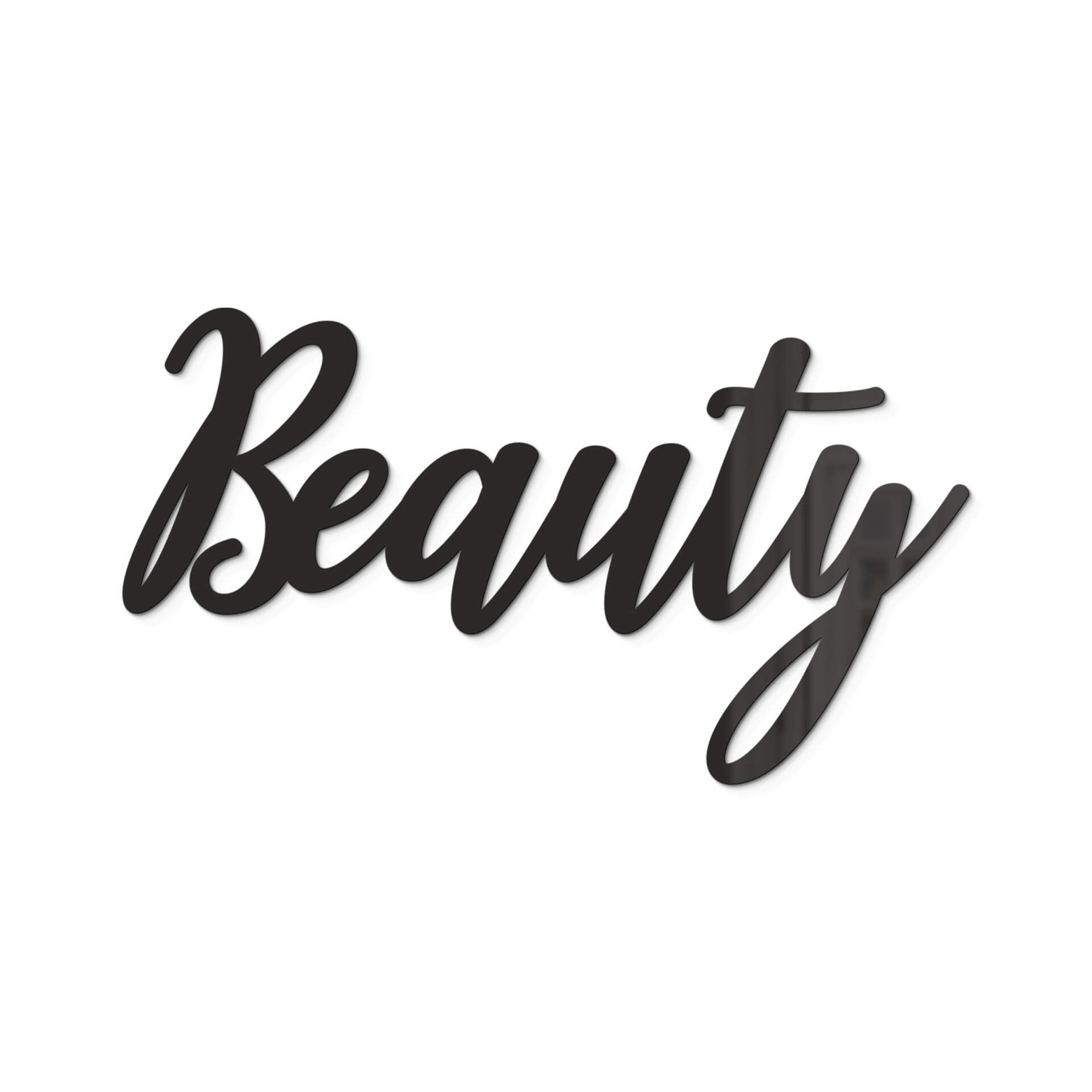 Acrylbuchstaben - Schriftzug Beauty | wall-art.de
