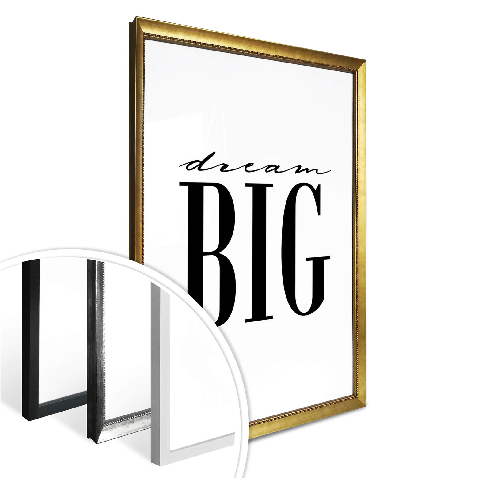 Affiche Dream big wallart.fr