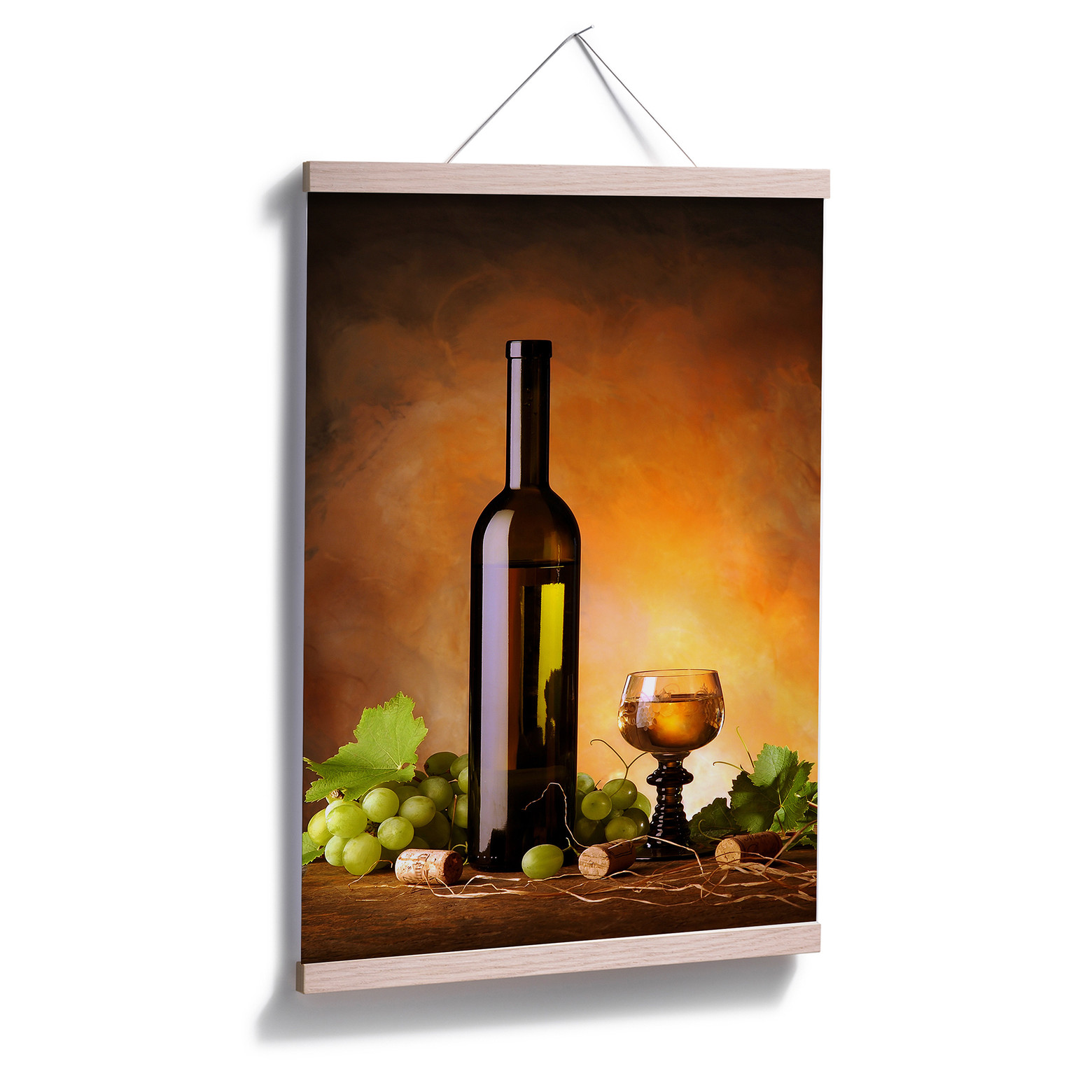 Poster white wine