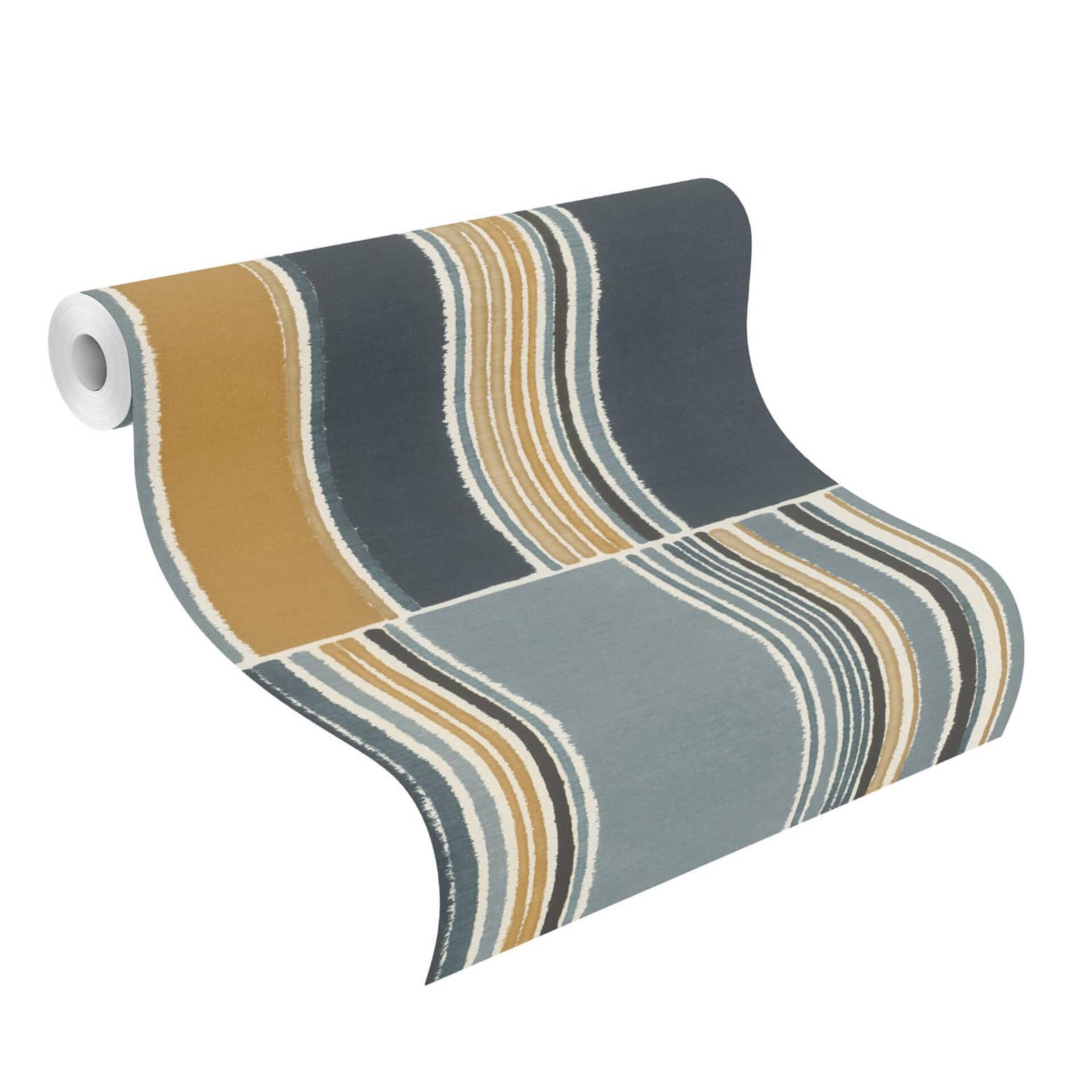 Papier Peint Intissé FLORENTINE Coloris Gris Perle