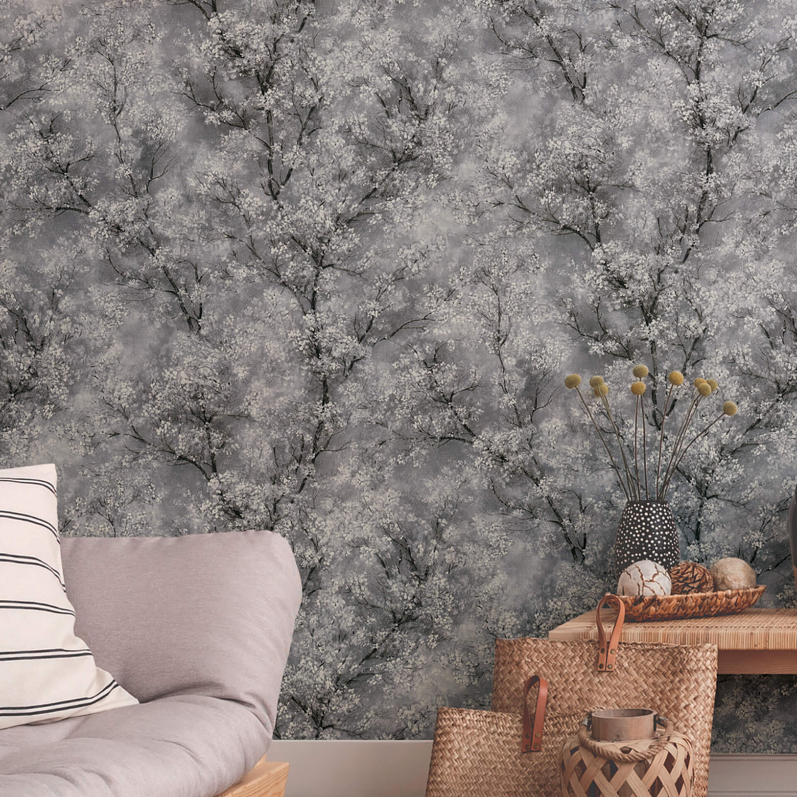 Uni Behang New Walls Cosy & Relax A.S. Création Vliesbehang 10.05 m x 0.53 m Roze Gemaakt in duitsland 374232 37423-2