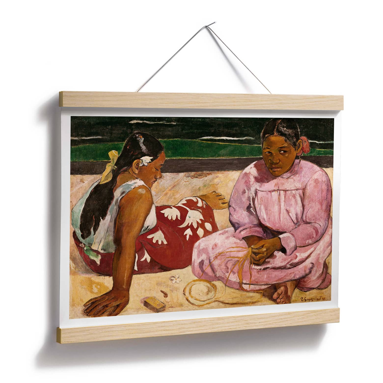 Fridolin Spieluhr Papillon - Mit Gauguin Motiv "Frauen Mit Hund"