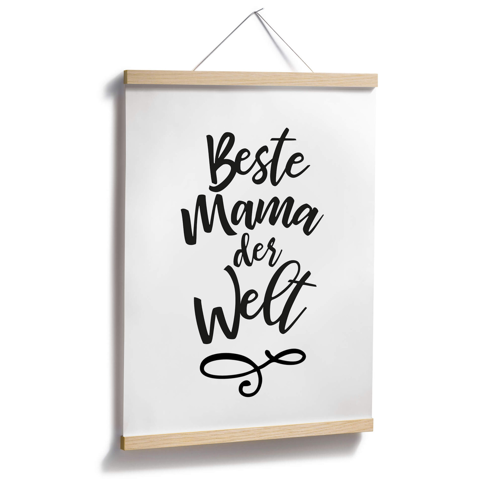 Simple Pledge – Beste Mama der Welt – Blind – Bracciale rigido da donna con incisione in argento, oro o oro rosa