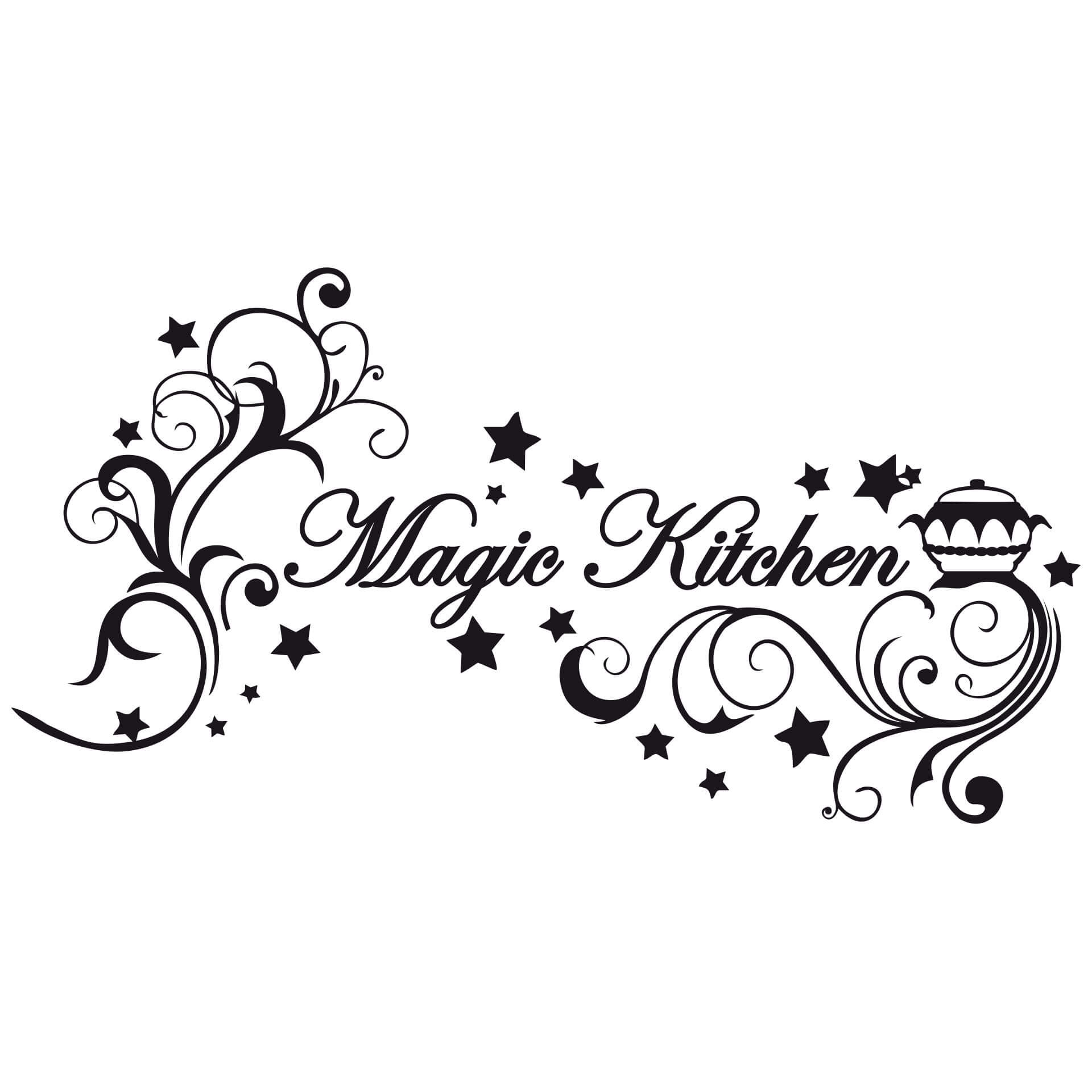 Wandtattoo Magic Kitchen wallart.de