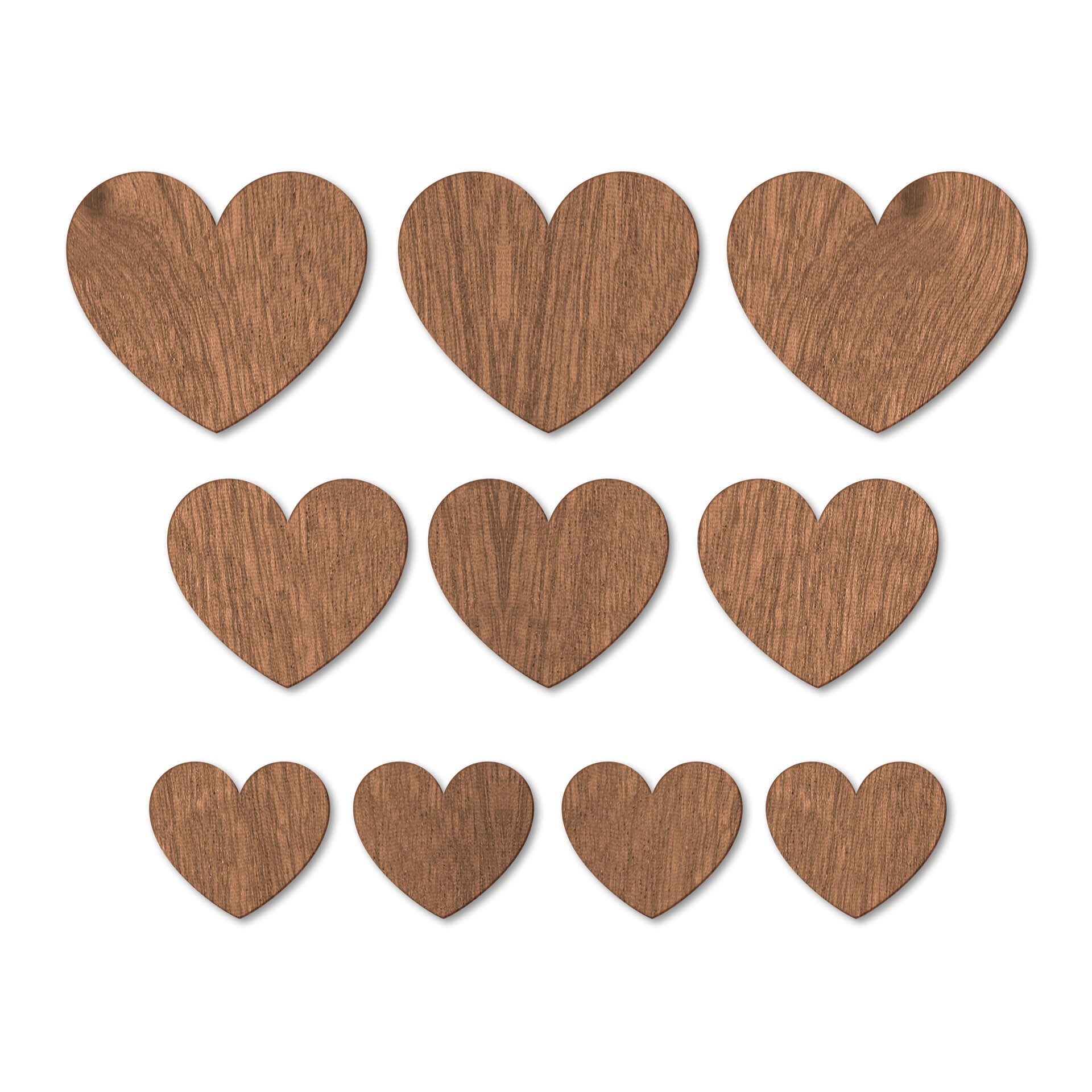 50 Ciondoli In Legno Assortiti Scoiattolo In Legno Assortito