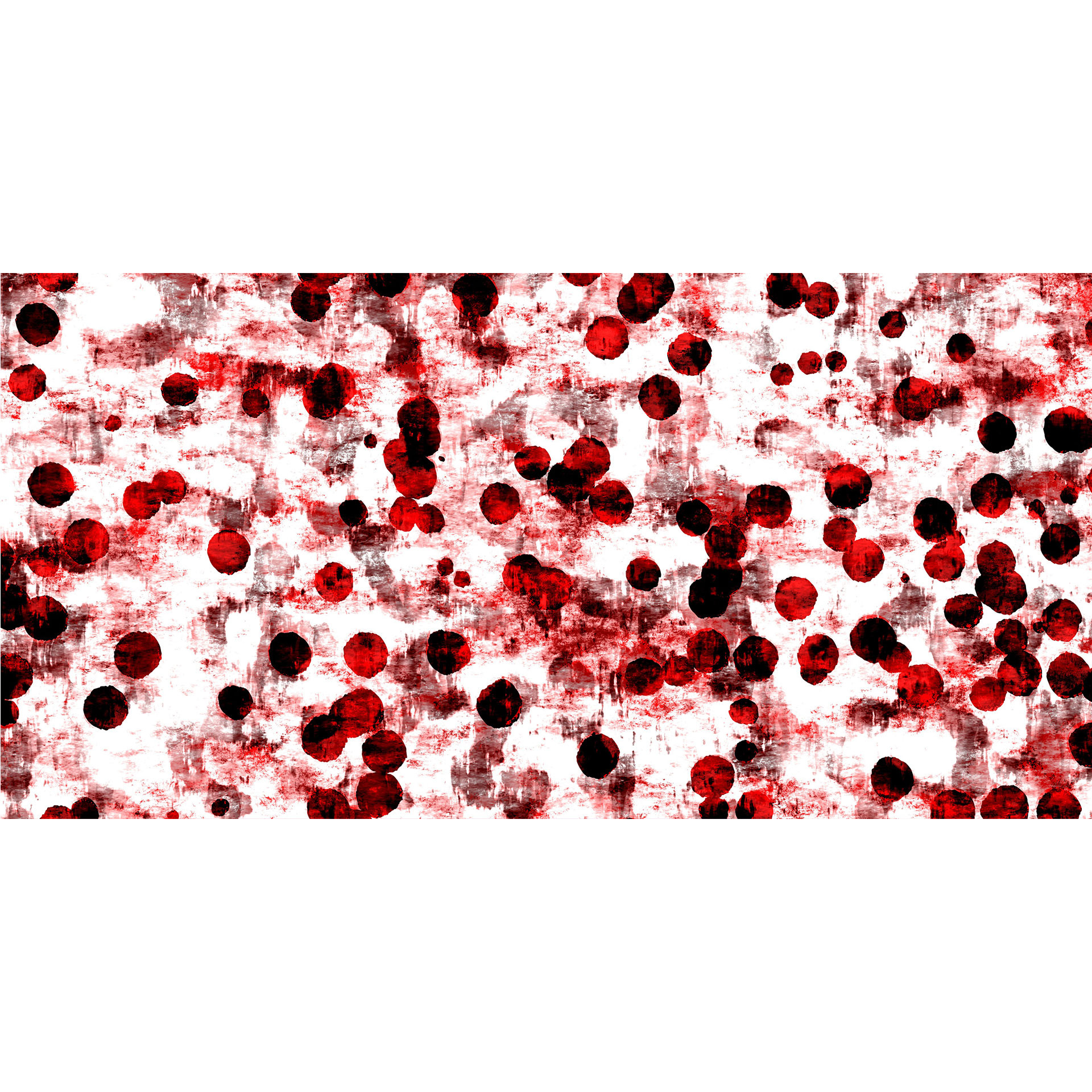 Möbelfolie Red Dots wallart.de