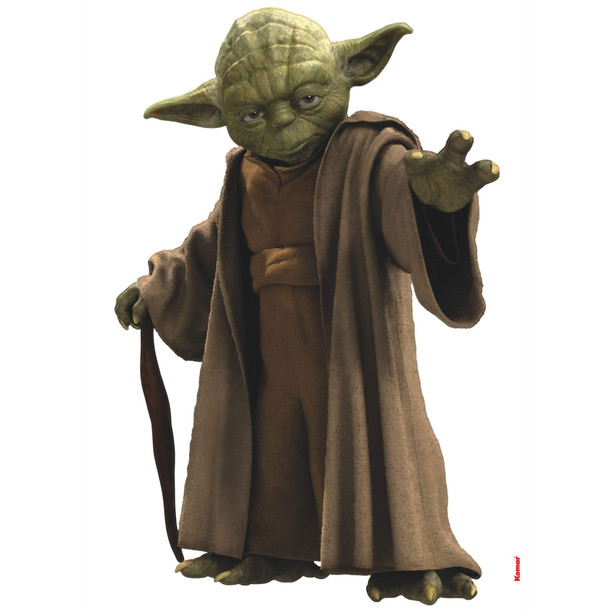 Wandsticker Star Wars Yoda