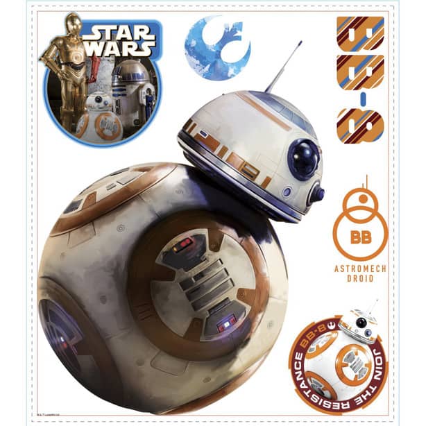 Wandsticker Star Wars - Das Erwachen der Macht: BB