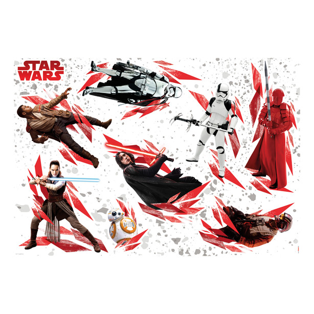 Wandsticker-Set Star Wars Episode VII "The Last Jedi" 9-teilig