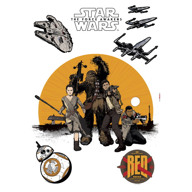 Wandsticker Star Wars Resistance