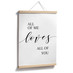 BLCKART Premium Poster Set All Of Me Loves All Of You Stylish Poster BLCKART Premium Poster Set All Of Me Loves All Of You Stylish Poster